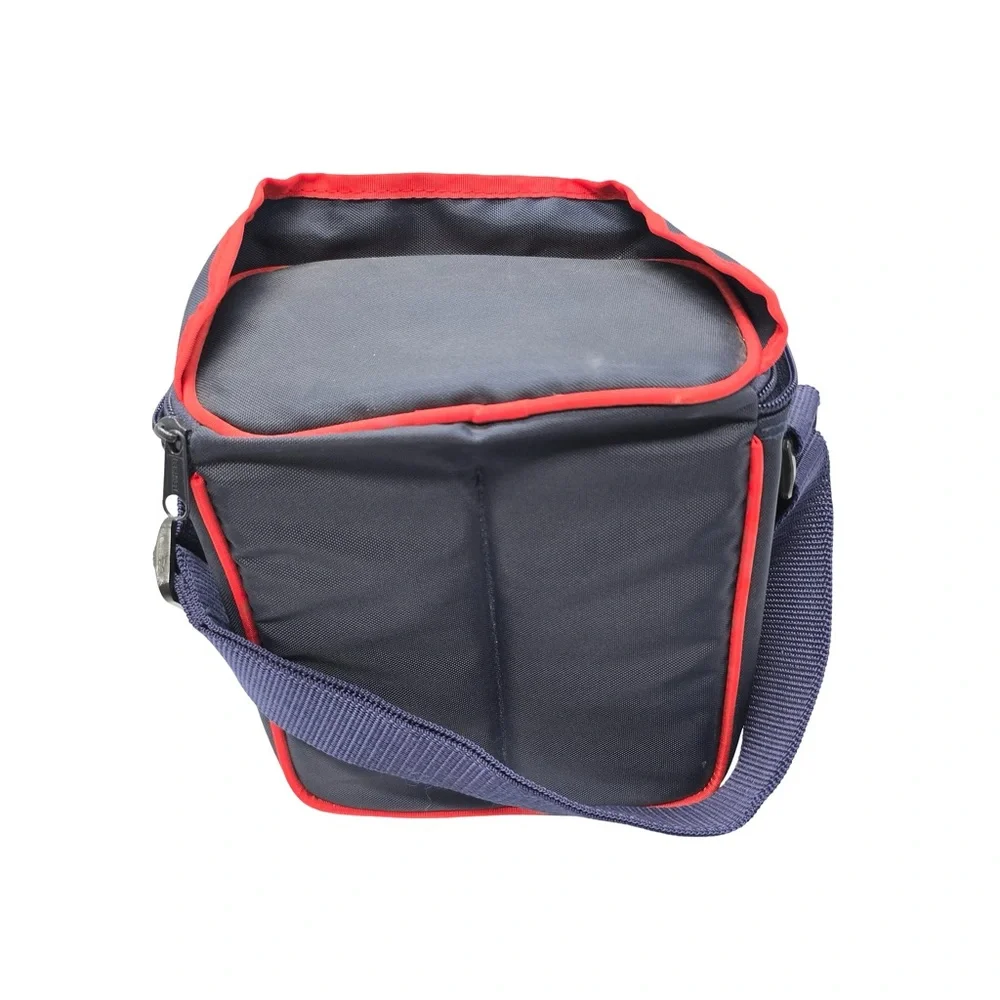 Bushnell Sport-Pak Binocular Case Padded Carry Bag Black‎ Red